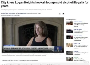 NBC 7 San Diego: City knew Logan Heights hookah lounge sold alcohol illegally for years